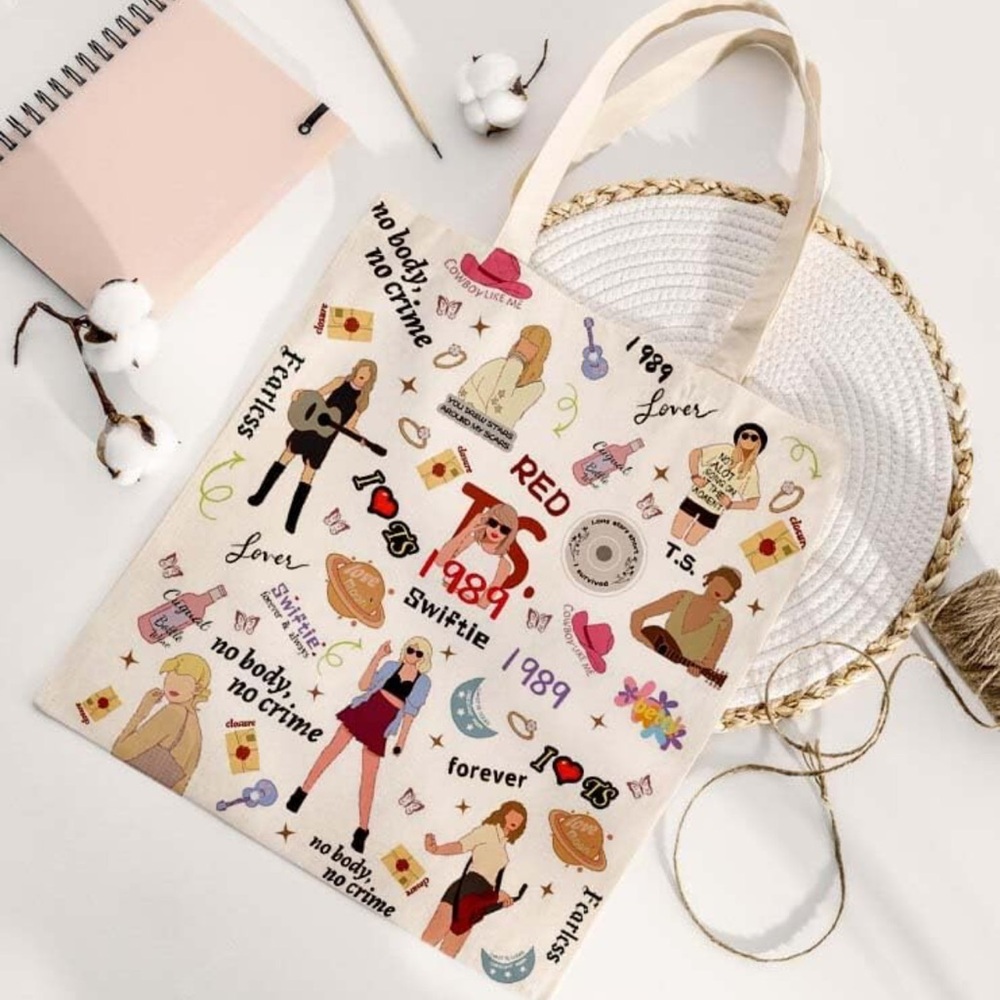 NWOT Taylor Swift canvas bag